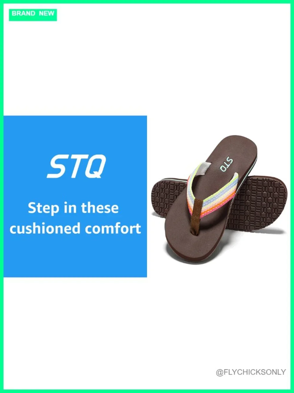 Arch Support Flip Flops Thong Sandals Yoga Mat Sole Quick Dry Beach Shower Pool
